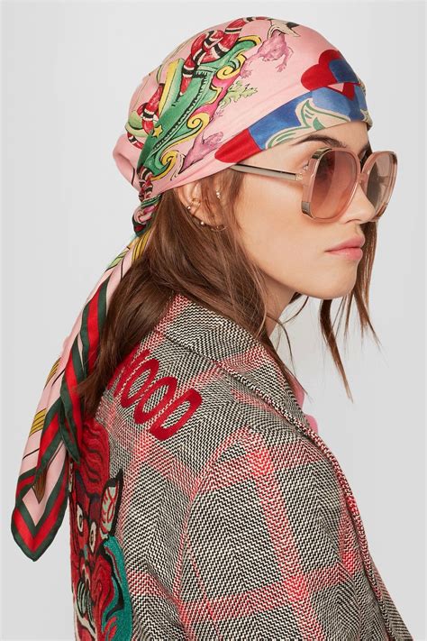 gucci head piece|Gucci head scarves.